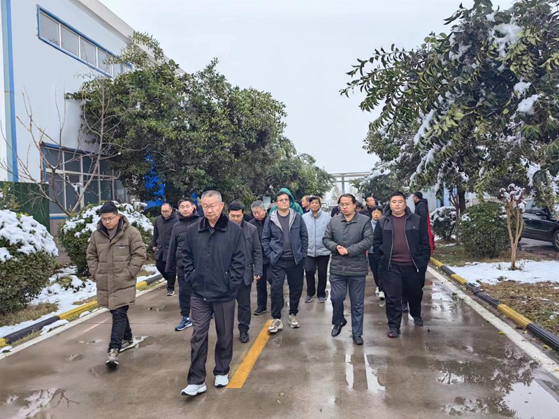 山東聊城（chéng）茌平製劑客戶（hù）團蒞臨羞羞视频黄色生化(圖2)